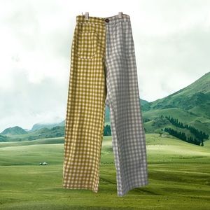 lykke wullf gingham basil pants